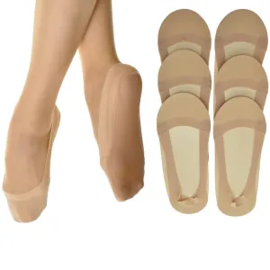 12 Pair Women Loafer Boat Invisible Nonslip No Show Low Cut Socks Beige 9-11