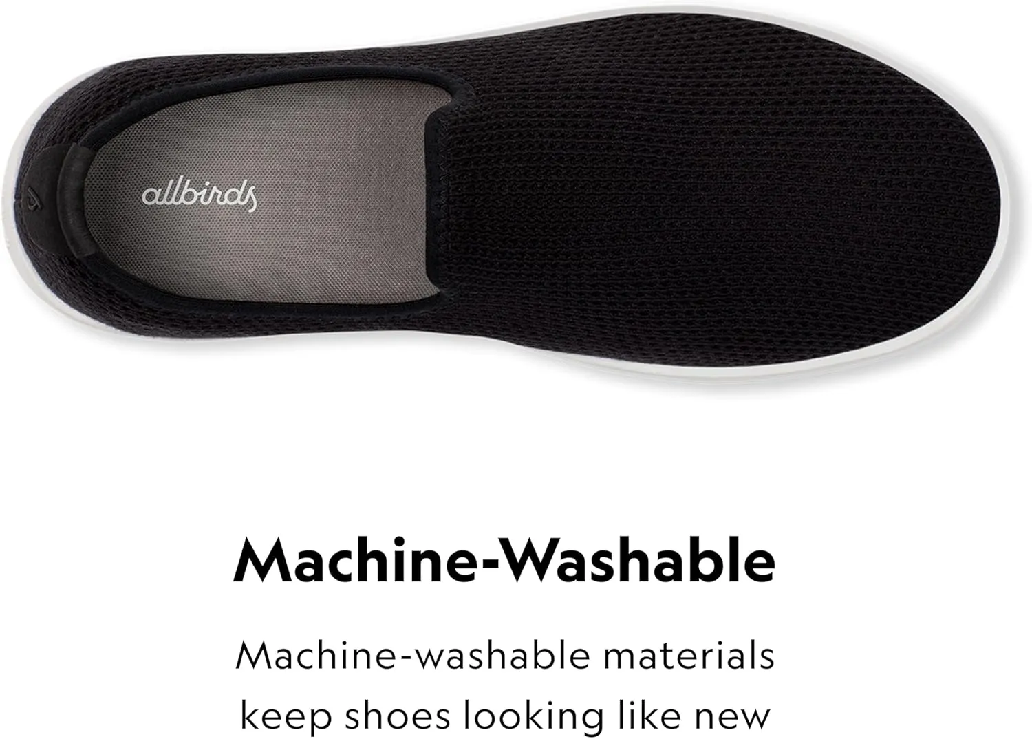 Allbirds Womens Tree Loungers Everyday Slip-On Sneakers, Machine Washable Shoe Made with Natural Materials