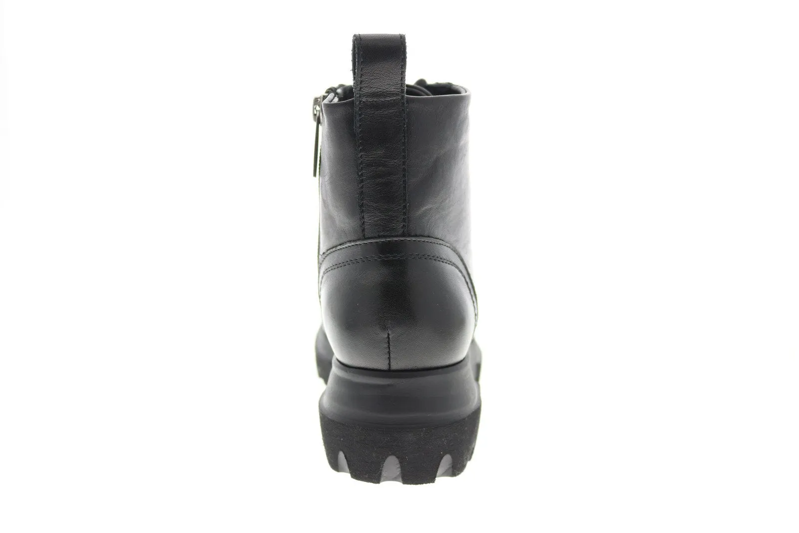 Aquatalia Kacy Calf 34L3879-BLK Womens Black Leather Casual Dress Boots