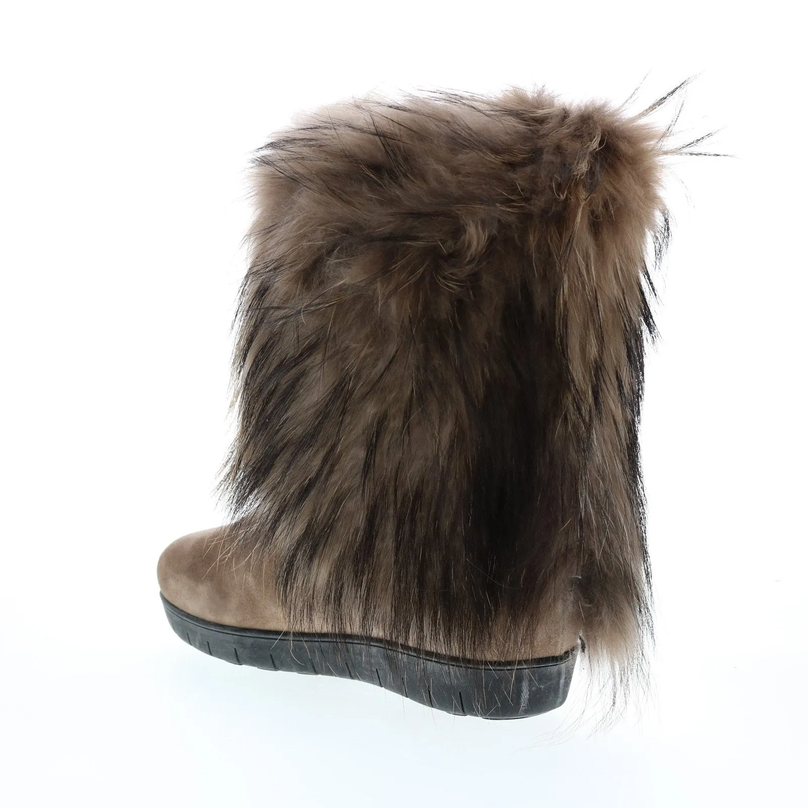 Aquatalia Wilamina Suede 34L0880-TPE Womens Brown Suede Casual Dress Boots