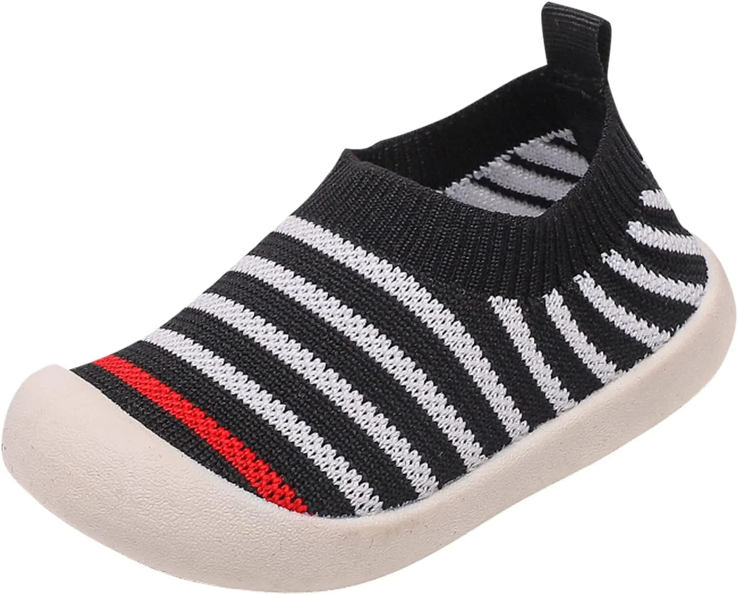 Baby Shoes Slip on Sock Shoes Infant Walking Shoes Non-Slip Breathable Toddler Sneakers Boys Girls Tennis Shoes