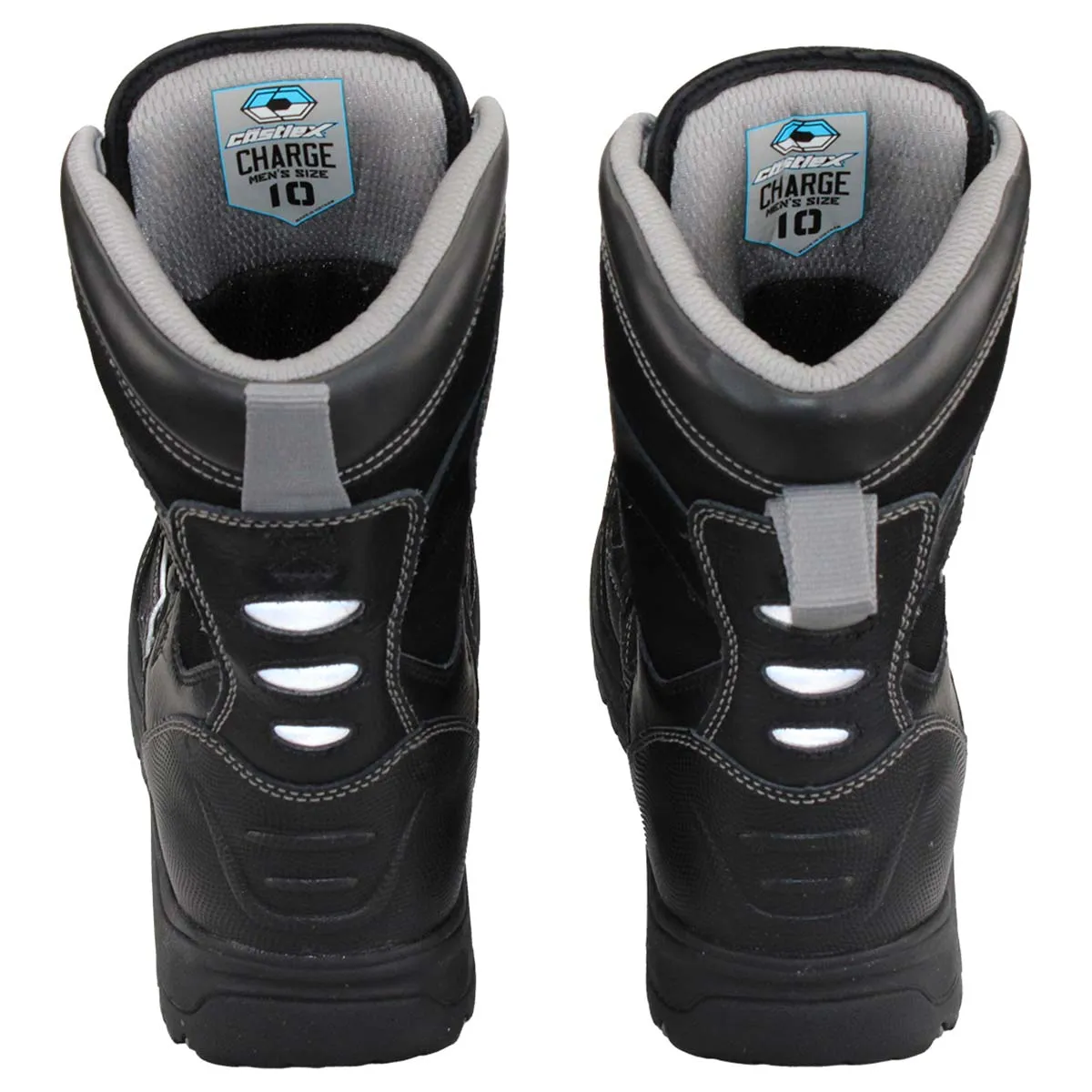 Castle X Men's Charge Atop Boot (Black/Gray - 10)