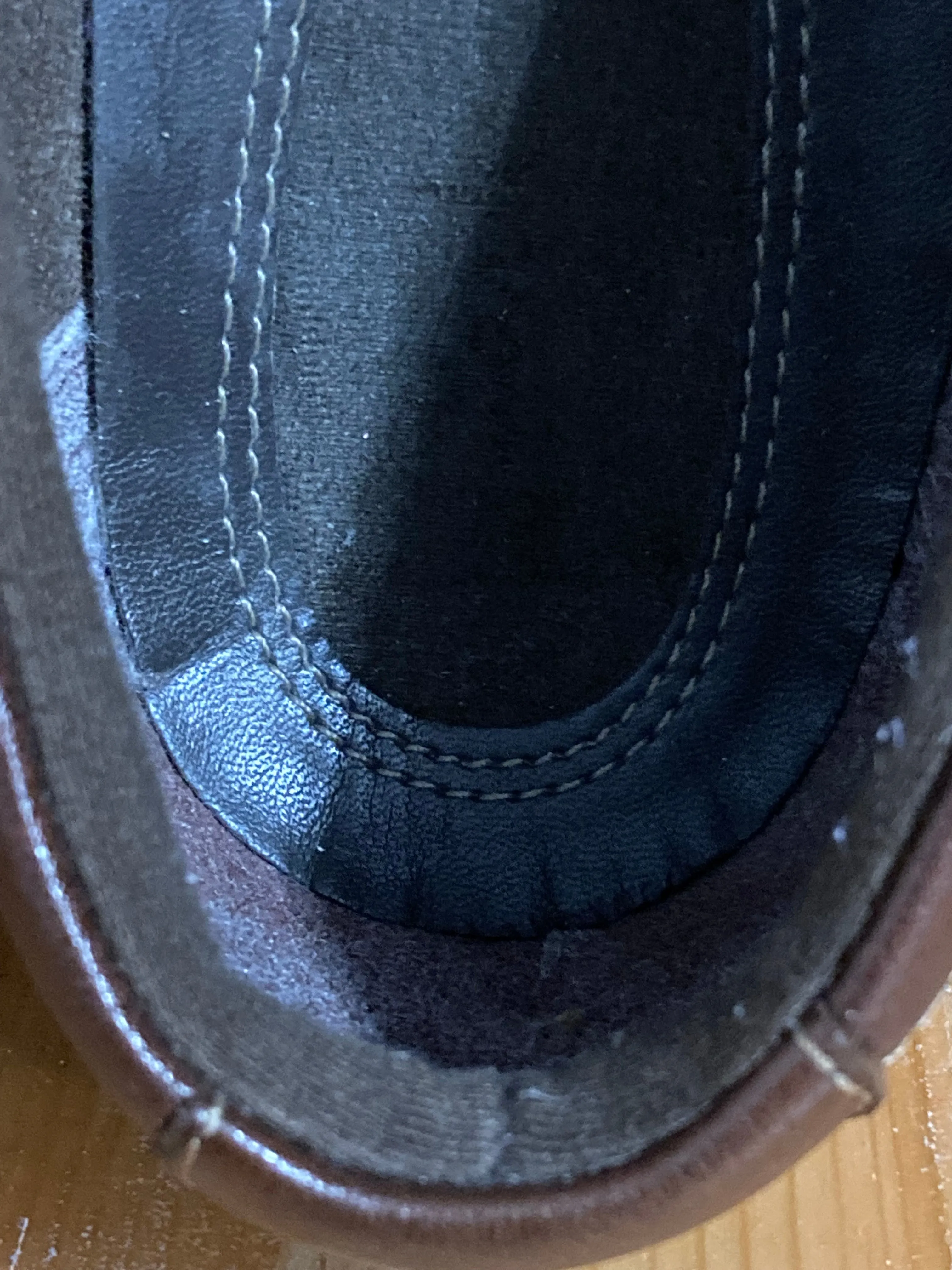 CLARKS SIXTY DELTA Women's Size 9M Leather Slip On Shoes Sneakers Loafers Brown