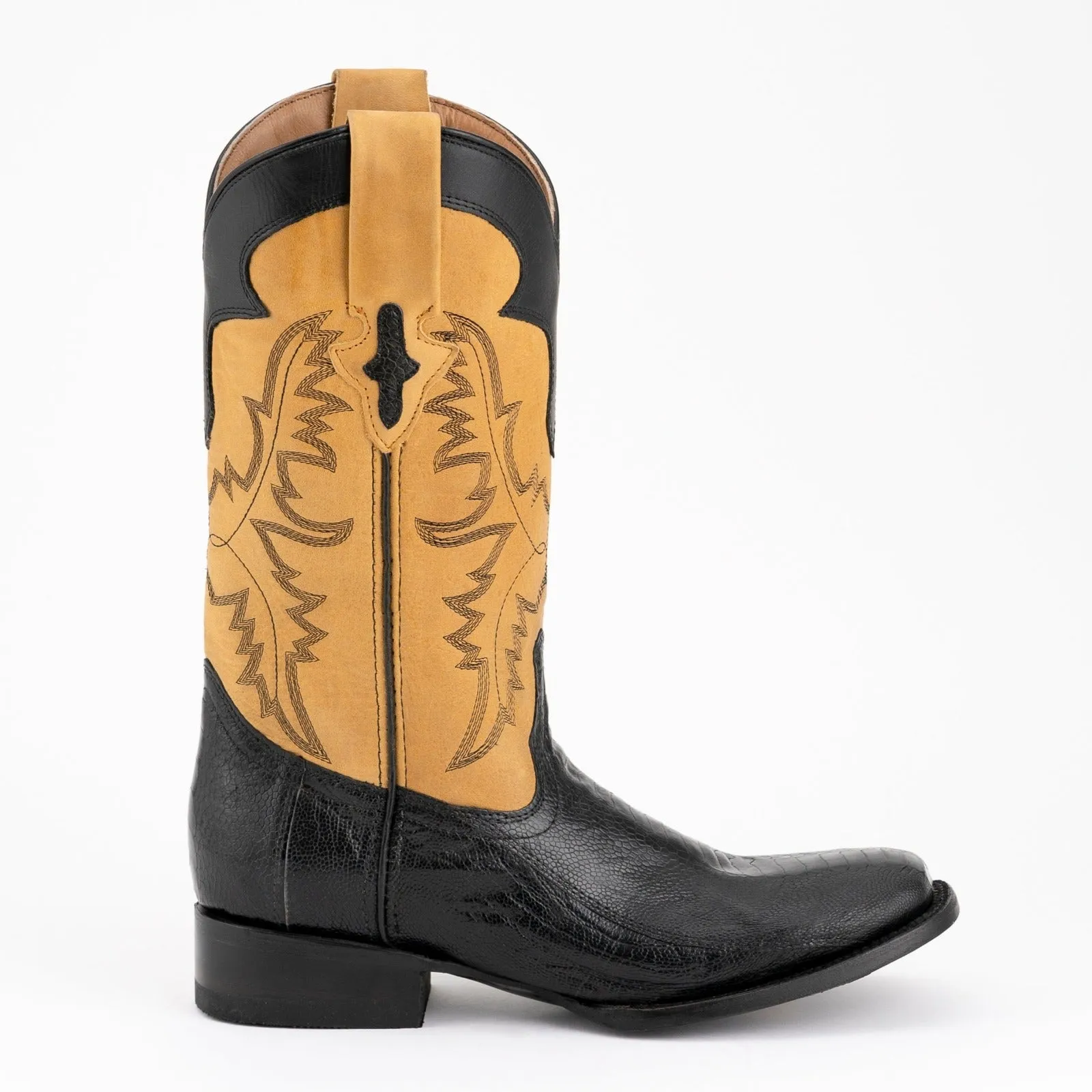 Ferrini Men's Nash Ostrich Leg Square Toe Boots 11493-04