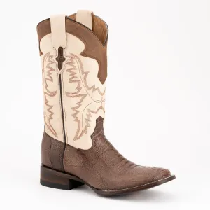 Ferrini Men's Nash Ostrich Leg Square Toe Boots 11493-10