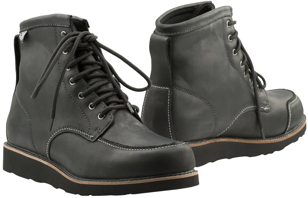 Leather Journey Boots in Black by Highway 21