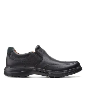 Mens - Un Abode Strap Black Leather