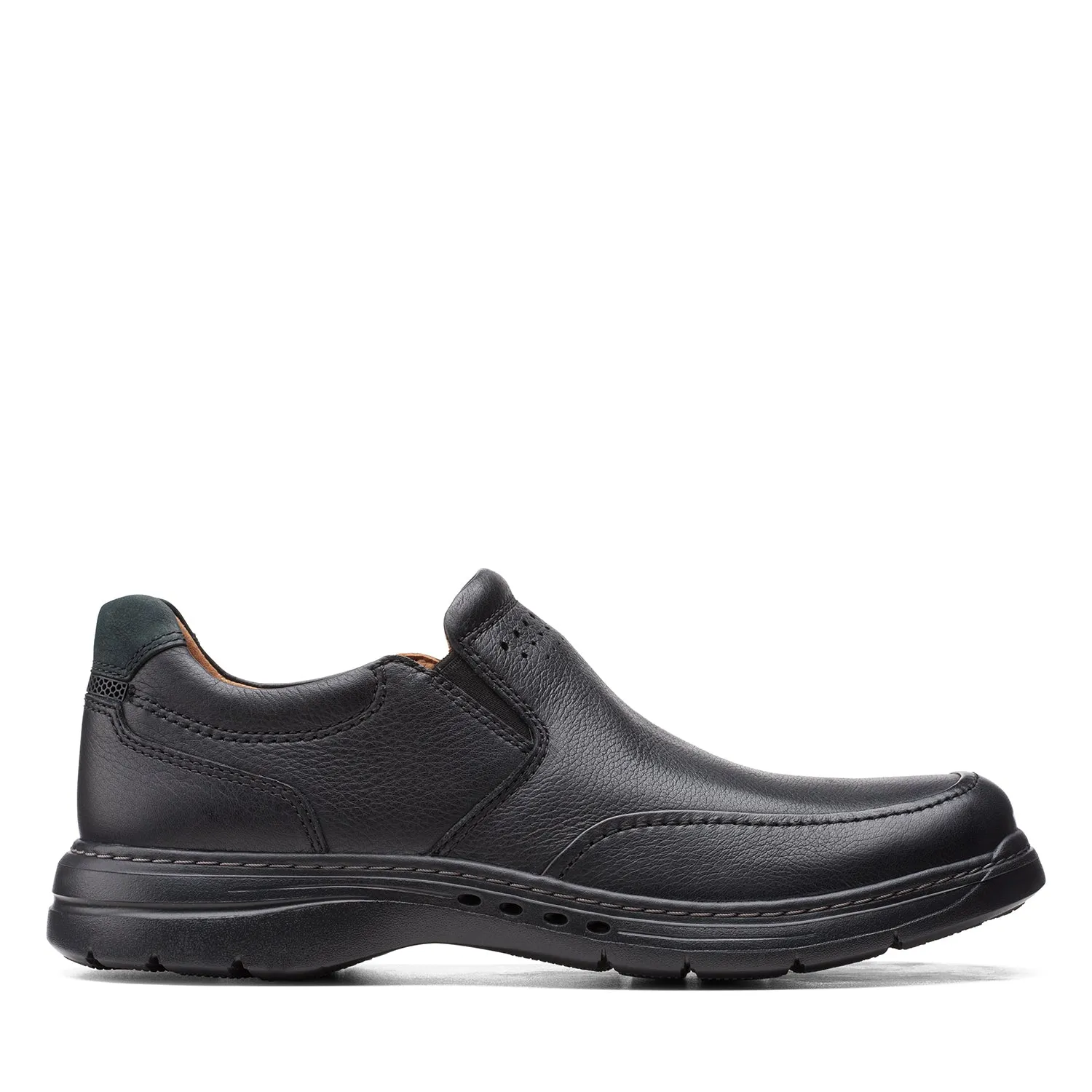 Mens - Un Abode Strap Black Leather