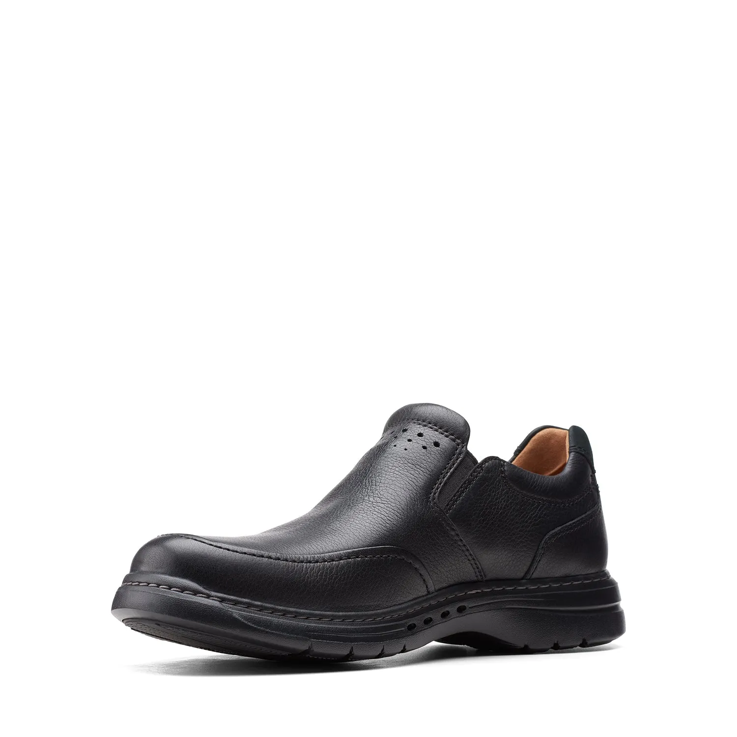 Mens - Un Abode Strap Black Leather