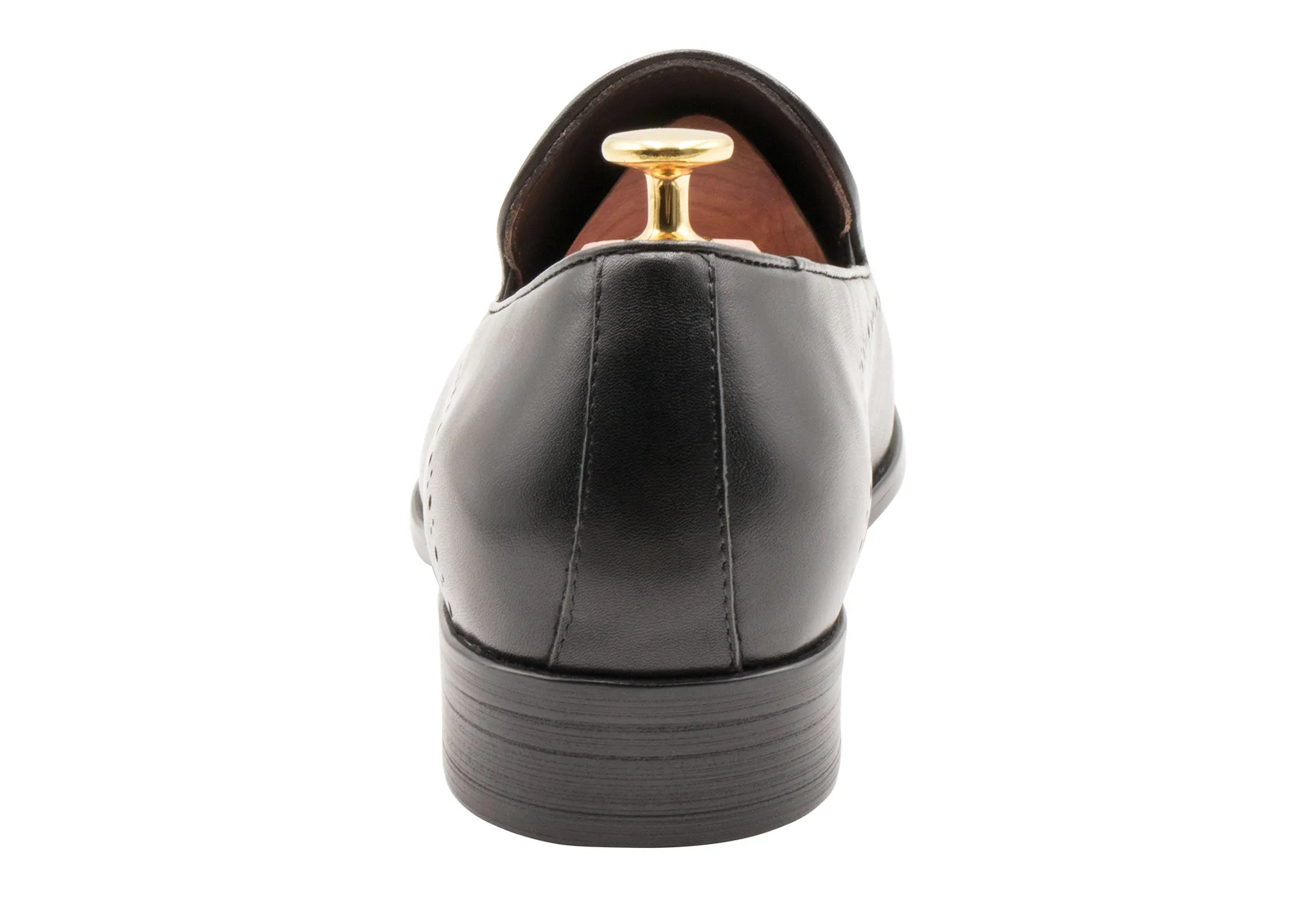 Pergamino Black Tassel Loafer