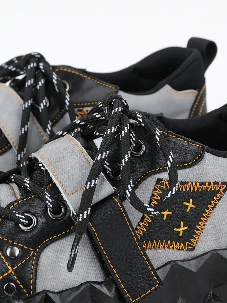 Stitch design belt shoes【s0000002131】