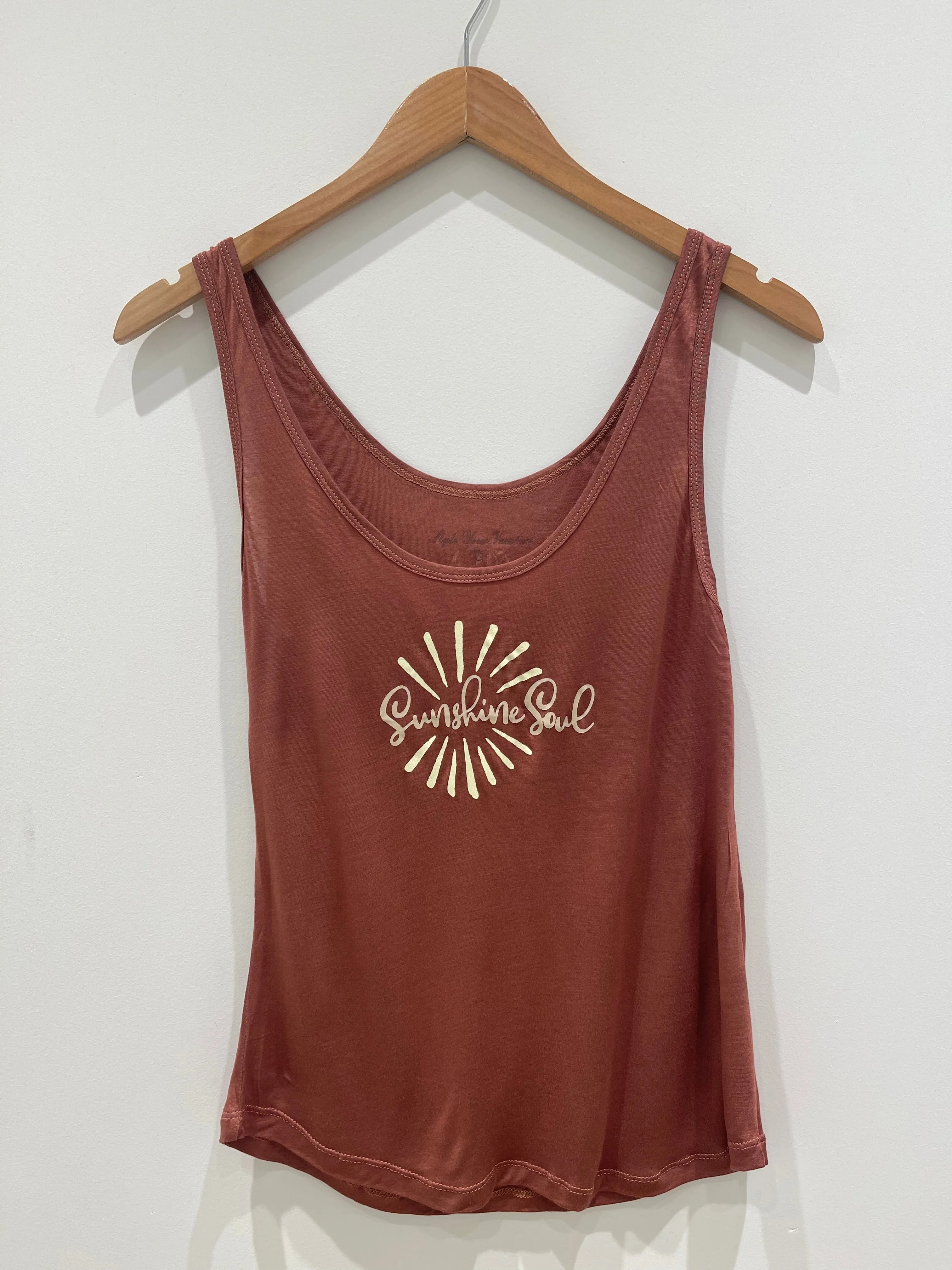 Sunshine Soul Tank Sunset Pink