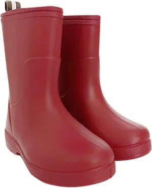 Toddler Slip on Rain Boots Kids Rain Boots Long Rainboots for Boys Girls Easy-on Lightweight Waterproof Mud Boot