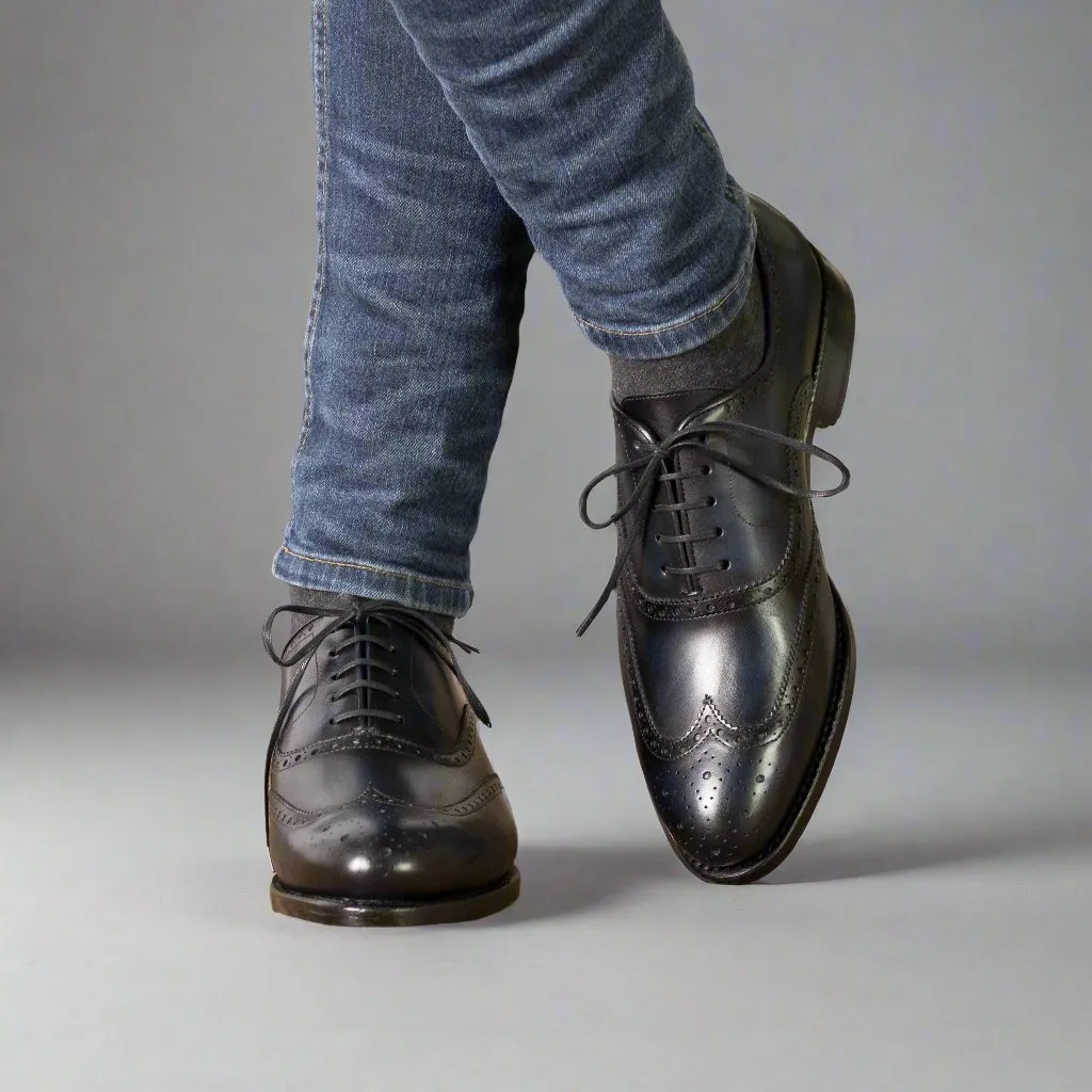 WINGTIPS NAVY (TRADITIONAL-Z1)